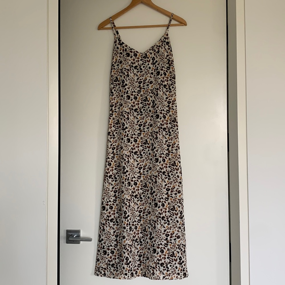 Maronie Leopard Maxi Dress (Size S)